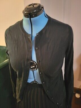 LOFT Black Cardigan Sweater
